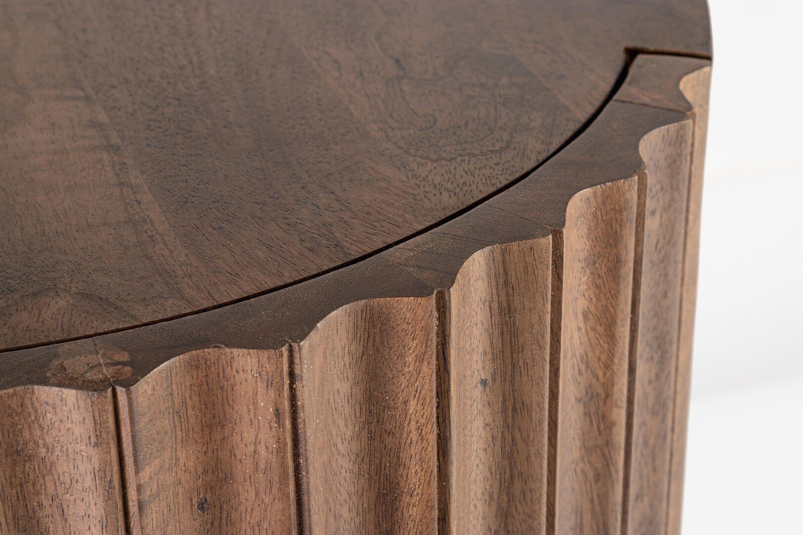 Круглый журнальный столик из манго BIZZOTTO Орисса ARCH-00087955 - Вид №5