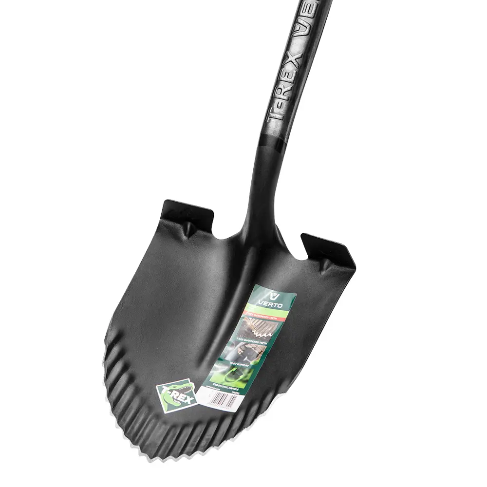 Лопата штыковая Verto 114 см сталь с черенком и зубьями STLM-2080611 - Вид №2