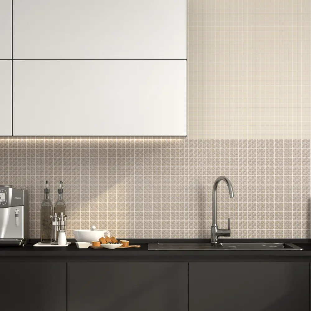 Kerama Marazzi Temari - Бежевая керамическая мозаика для интерьера 84612980 Темари STLM-0052942 - Вид №4