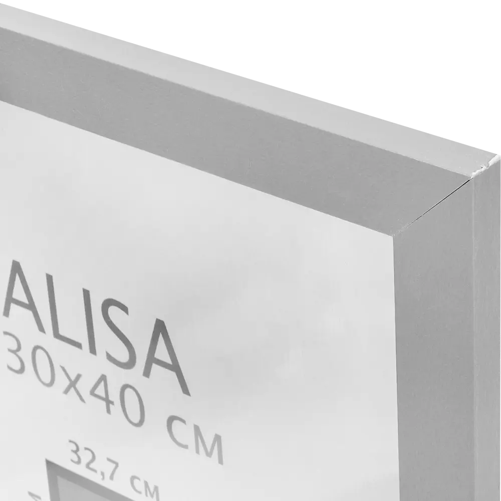 Фоторамка Inspire Alisa в сером цвете 30x40 см 87971964 STLM-0076490 - Вид №1