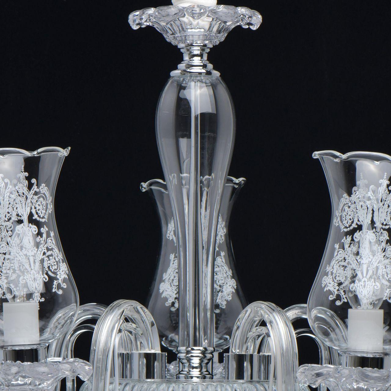 Подвесная люстра MW-Light Элла 483013805 MW-LIGHT ДИЗАЙНЕРСКИЕ, ЭЛЛА 285796 Хром  - Вид №3