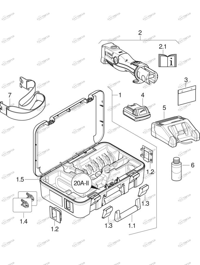 GEBERIT  Прессовые инструменты ACO 203plus [2] 2018 sun-id-1010892