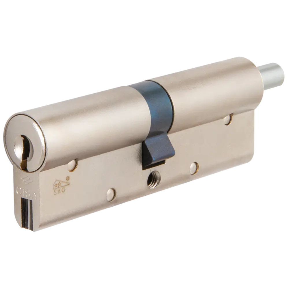 Цилиндр Cisa RS3 OL3S2-29.12, 40x10x40 мм, ключ/шток, цвет никель, без вертушки STLM-2073305
