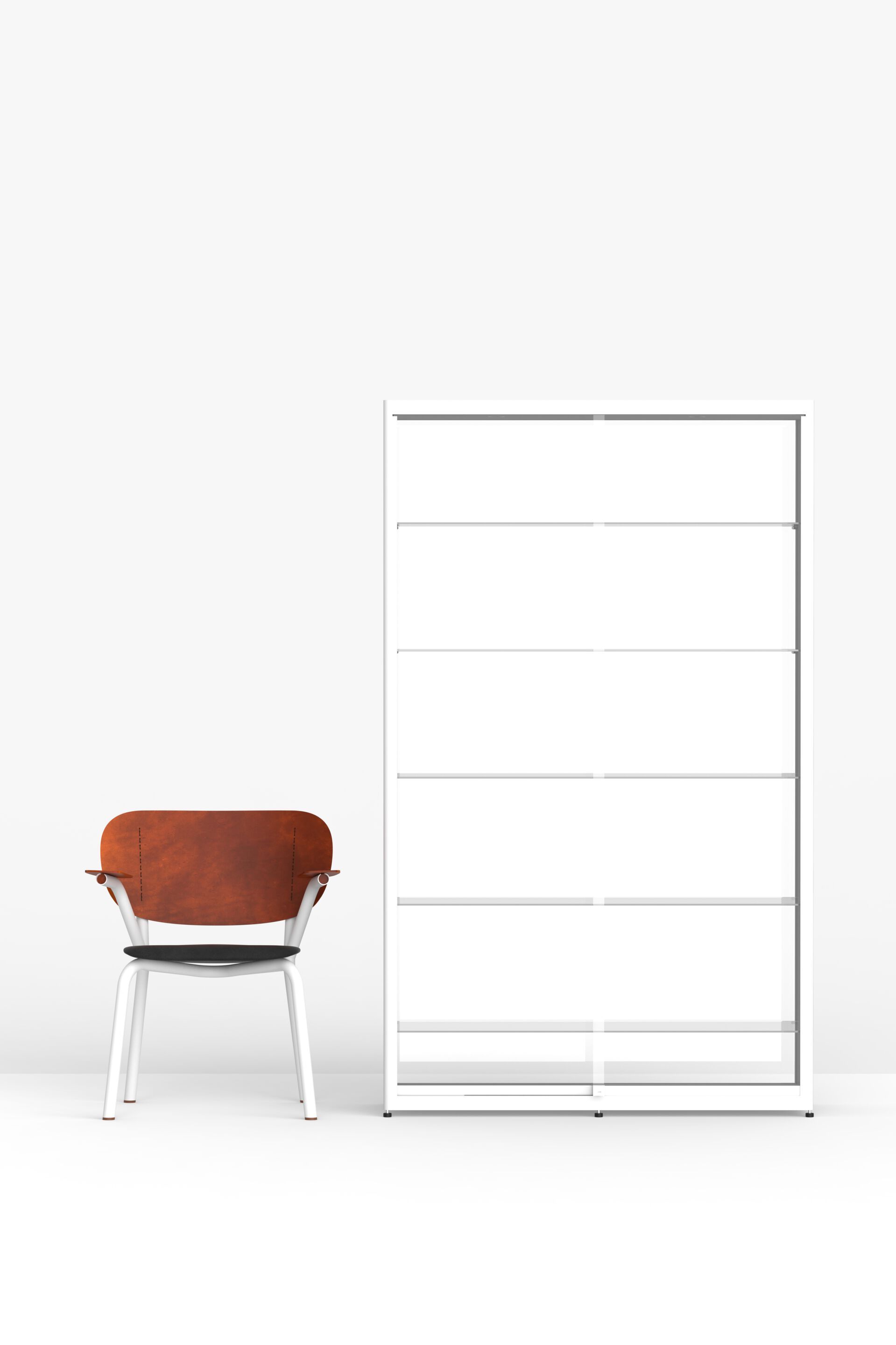 Витрина из алюминия и стекла со встроенным освещением FUNCTIONALS PICTOR VAS ARCH-00083630 - Вид №1