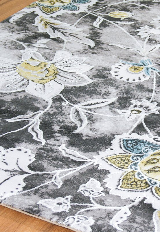 Ковер California HL003-093 0,8 1,5 м DOLLY CAPRETS CALIFORNIA 015277 Желтый;серый;синий - Вид №3