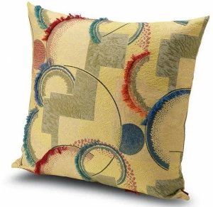 MissoniHome Подушка из жаккарда с абстрактным рисунком Modern iconic
