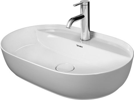 0380602600 Накладная раковина на столешницу  овальная Duravit Luv - Вид №1