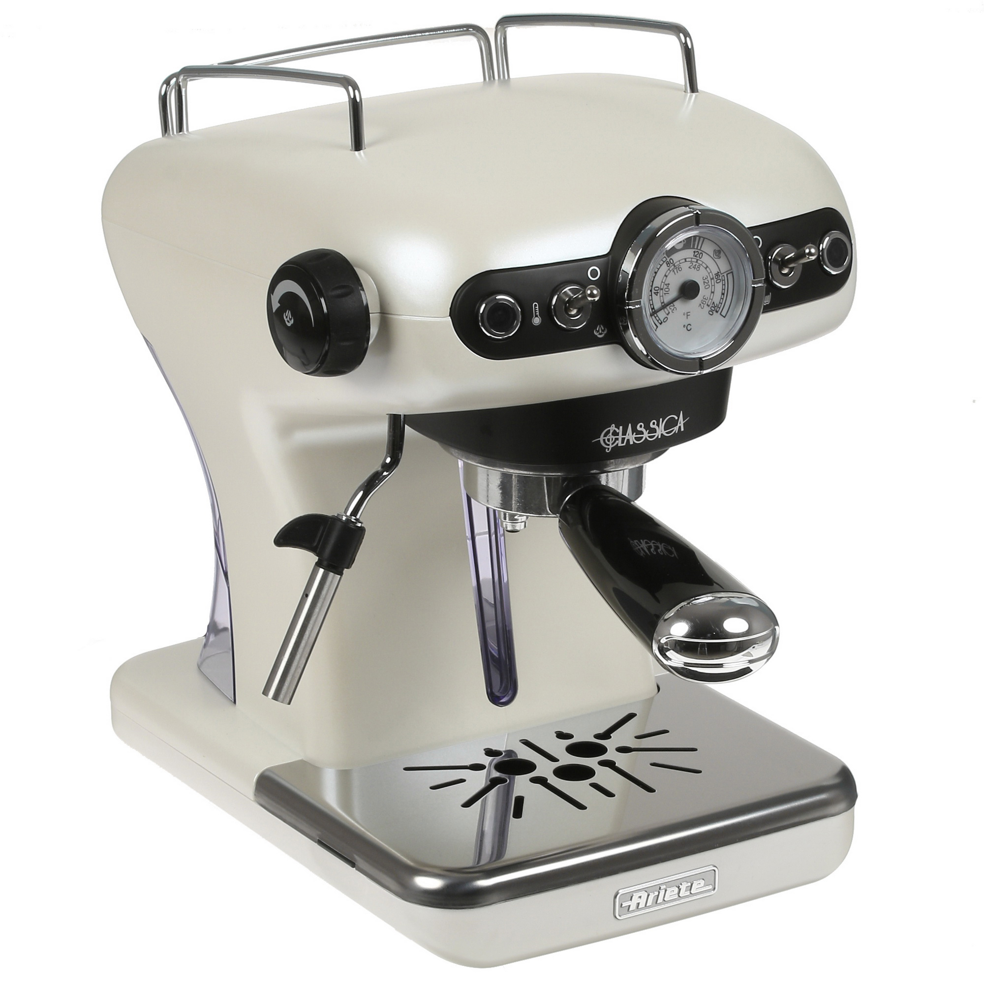 8197645 Кофеварка рожковая Ariete 1389/17 CLASSICA бежевый STDN-0121675 - Вид №6