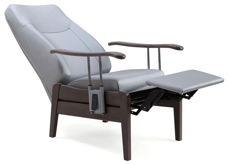 PIAVAL Эргономичное кресло из ткани с подставкой для ног Relax transfer | health & care 21-6/1 - Вид №2