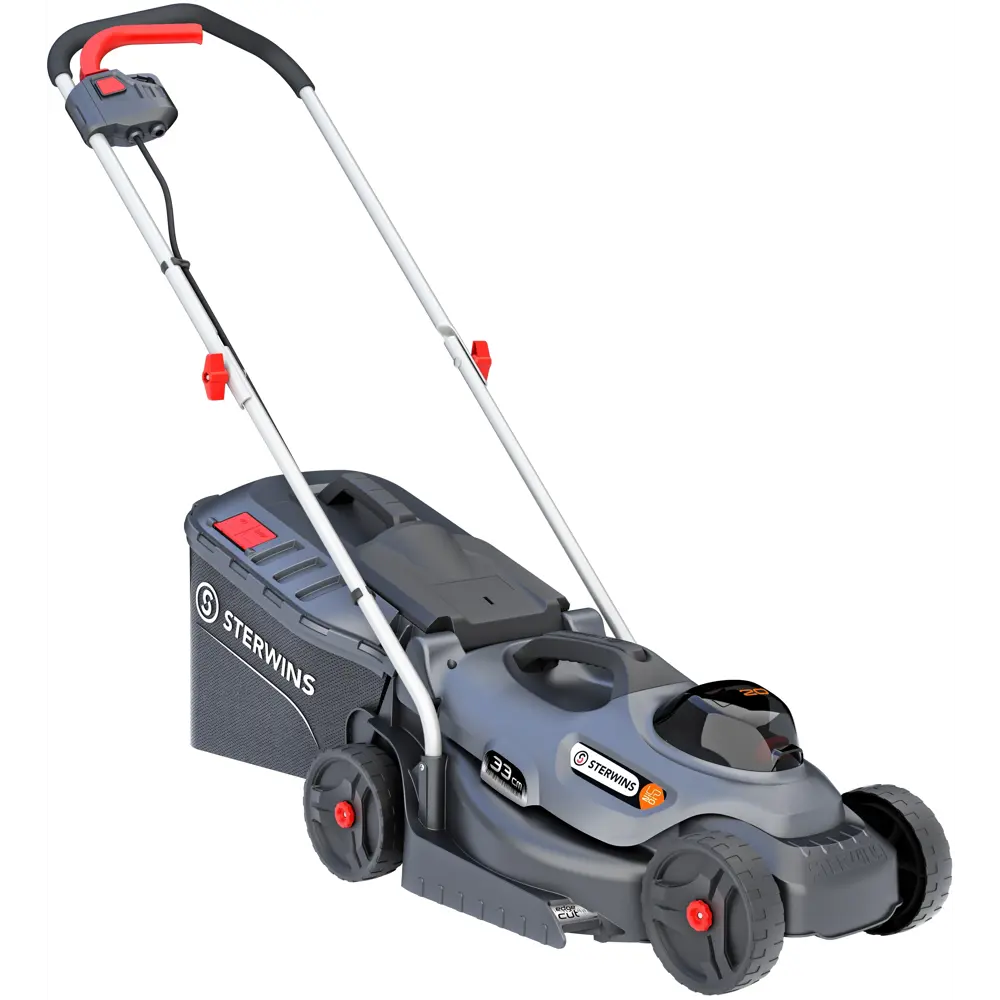 Аккумуляторная газонокосилка STERWINS с бесщеточным двигателем 33 см 82152401 STLM-0020522 - Вид №7