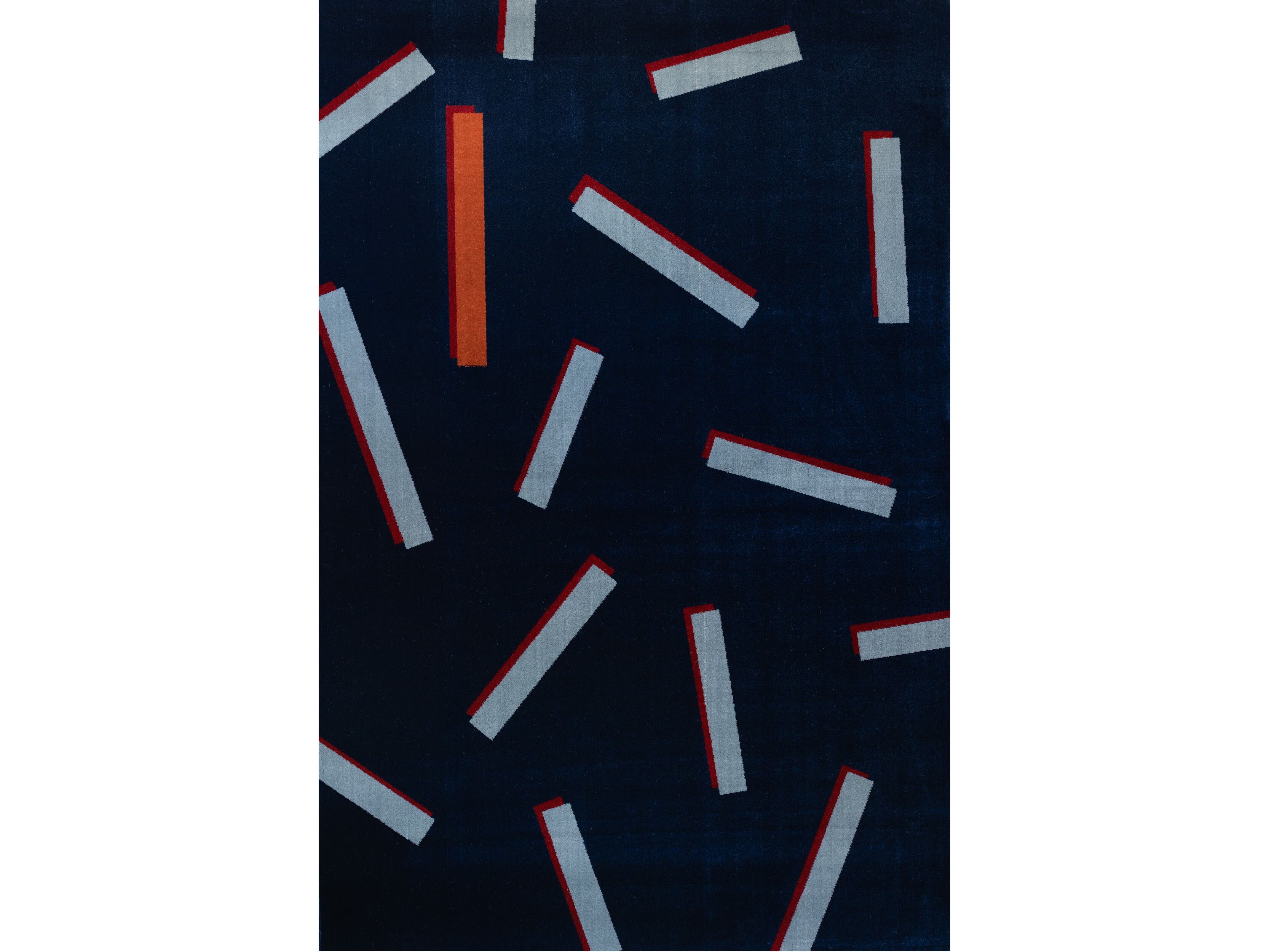 Прямоугольный ковер с рисунком из полипропилена Shishka Project BD2 ARCH-00025006