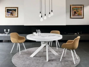 Calligaris Круглый раздвижной стол