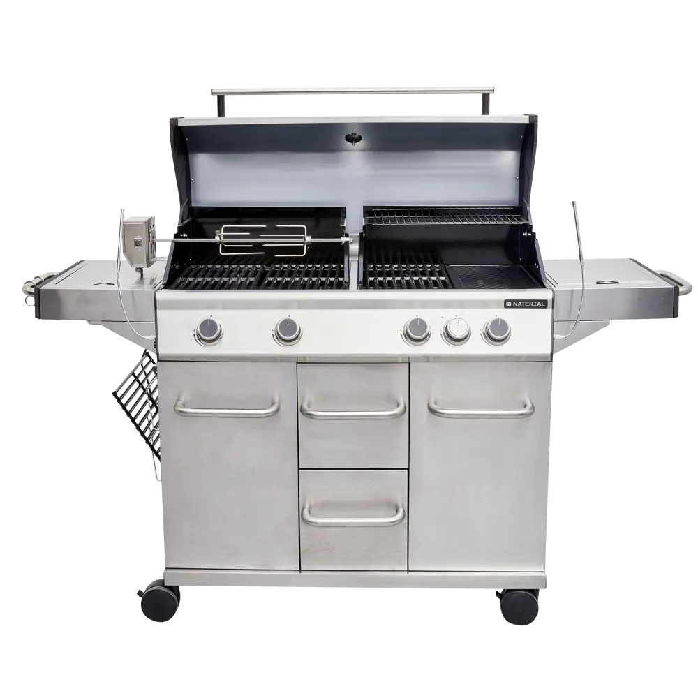 Газовый гриль Naterial Hudson 4 конфорки STLM-2126804 - Вид №33