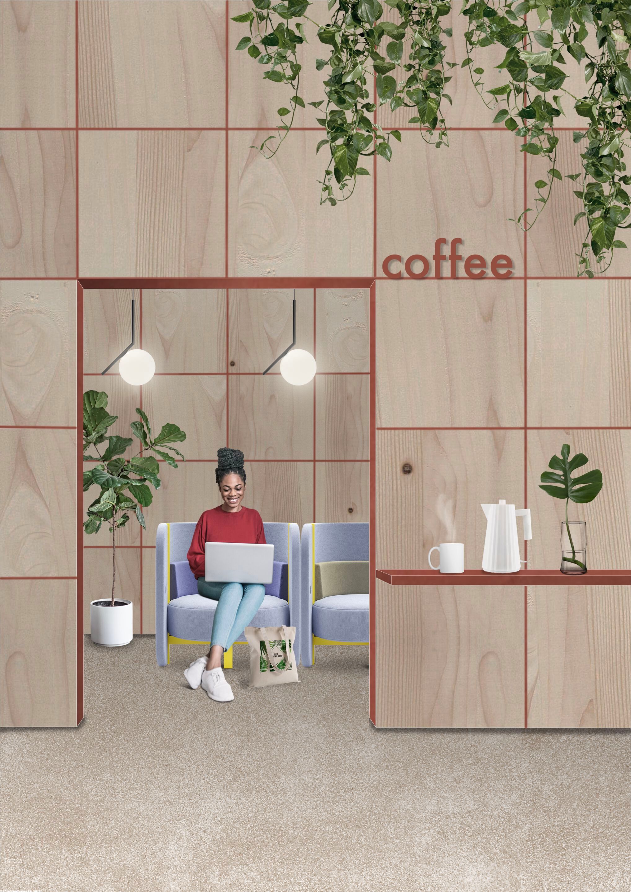 Бархатное кресло Adrenalina Bigala ARCH-00082243 - Вид №1