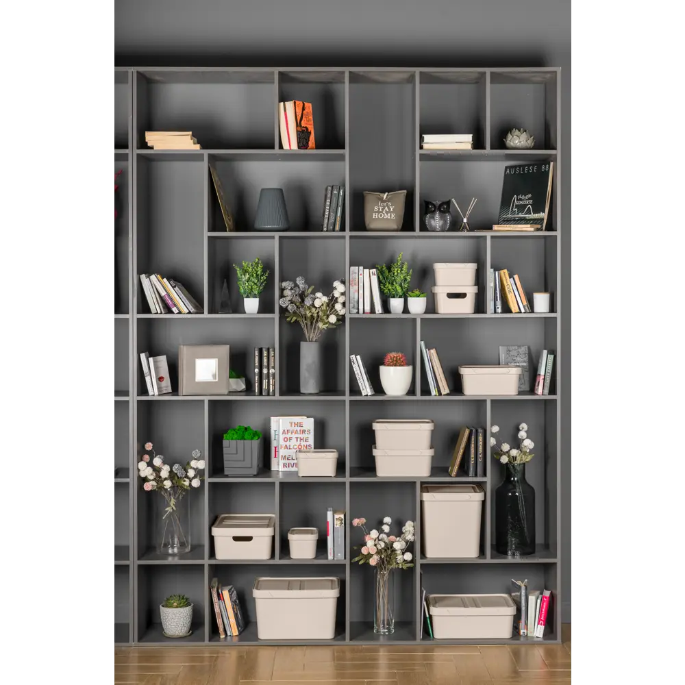 Santreyd Универсальный органайзер с крышкой-полкой 12 л 82215658 Ящик STLM-1079114 - Вид №11