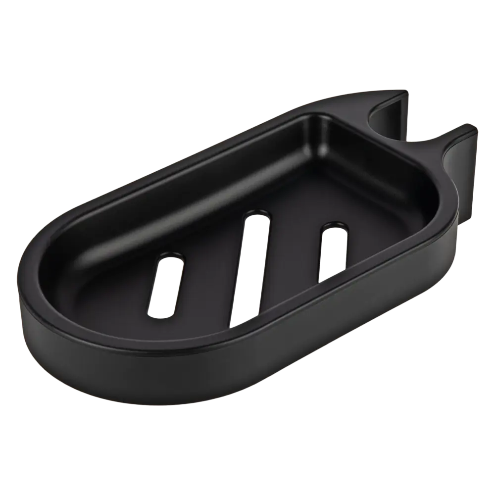 Мыльница для душевой штанги Osgard Endi 18-22 мм цвет черный матовый STLM-2212420