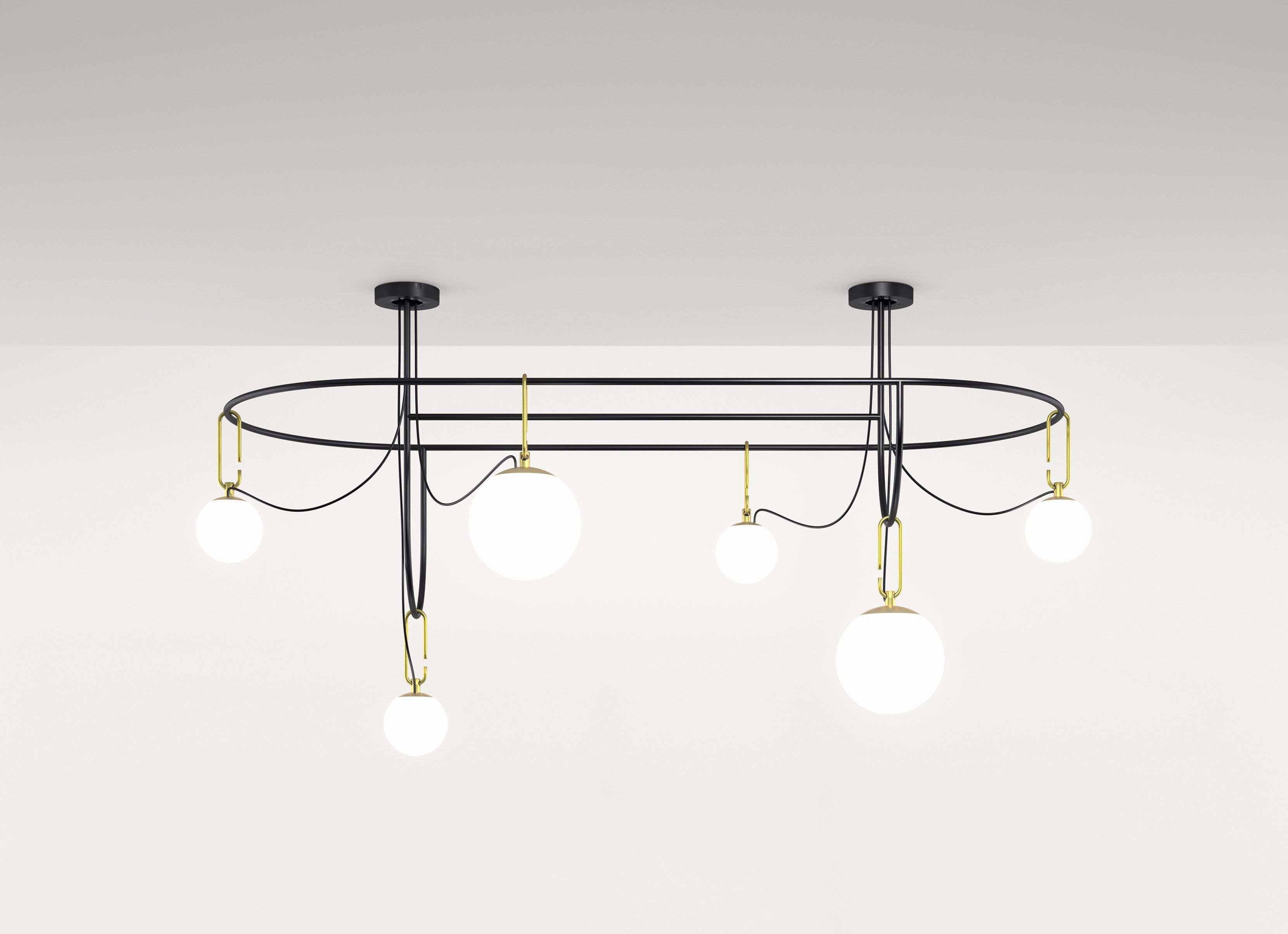 Выдувное стекло светодиодный подвесной светильник Artemide nh ARCH-00003931 - Вид №2