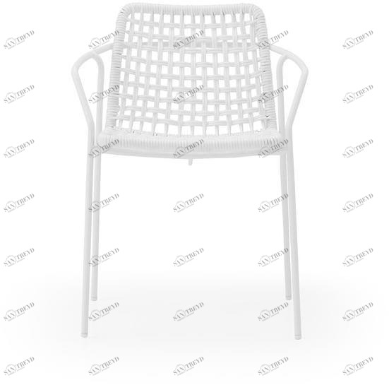 Billiani Кресло из металла и морского троса Sey 691