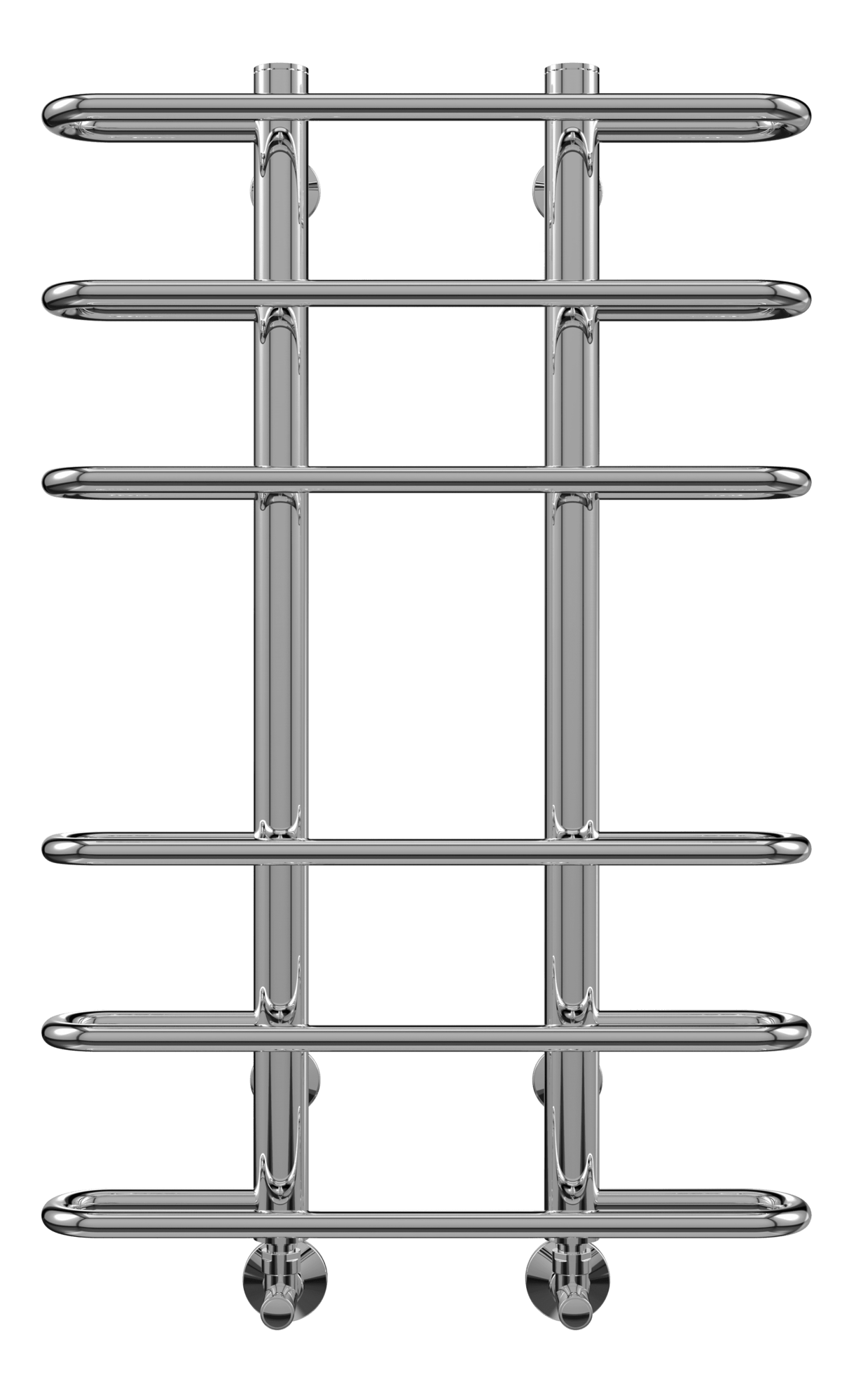 4670030723185 ЭКОНОМ Сахара П6 500х796 Полотенцесушитель TERMINUS RAL 9005 матовый - Вид №1