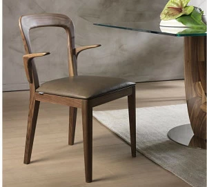 Pacini & Cappellini Мягкое кресло с открытой спинкой  5464.1