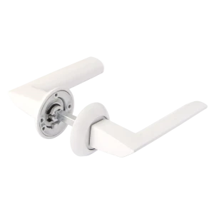 Дверные ручки Punto Blade TL/HD WH-19, без запирания, комплект, цвет белый