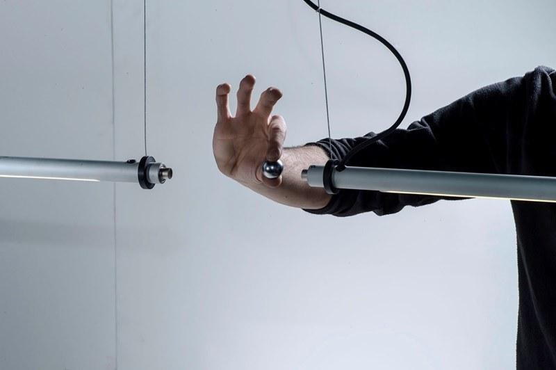 Martinelli Luce Светодиодный подвесной светильник из алюминия Colibrì 2080/1/ne Colibri - Вид №3