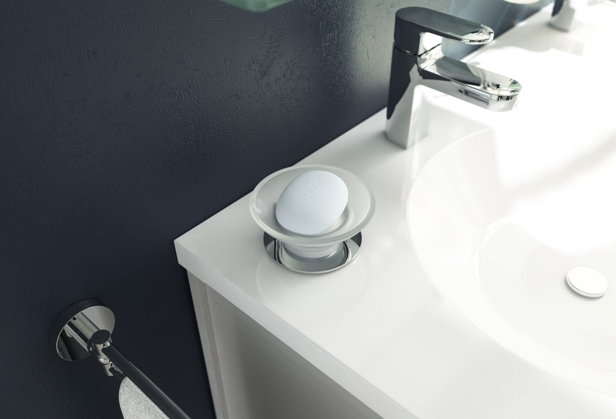 AWE 002 Держатель с мыльницей настольный ARTWELLE Universell - Вид №2