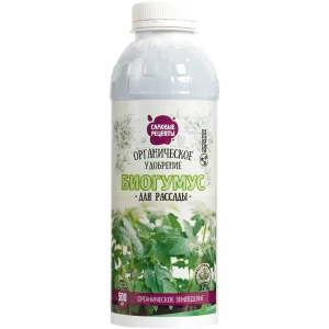 Удобрение биогумус Садовые рецепты для рассады 0.5 л