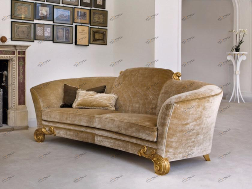 Rozzoni Мягкий бархатный диван Stresa sun-id-1461678