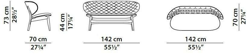 BAXTER Стеганый диван Dalma sun-id-1374750 - Вид №3