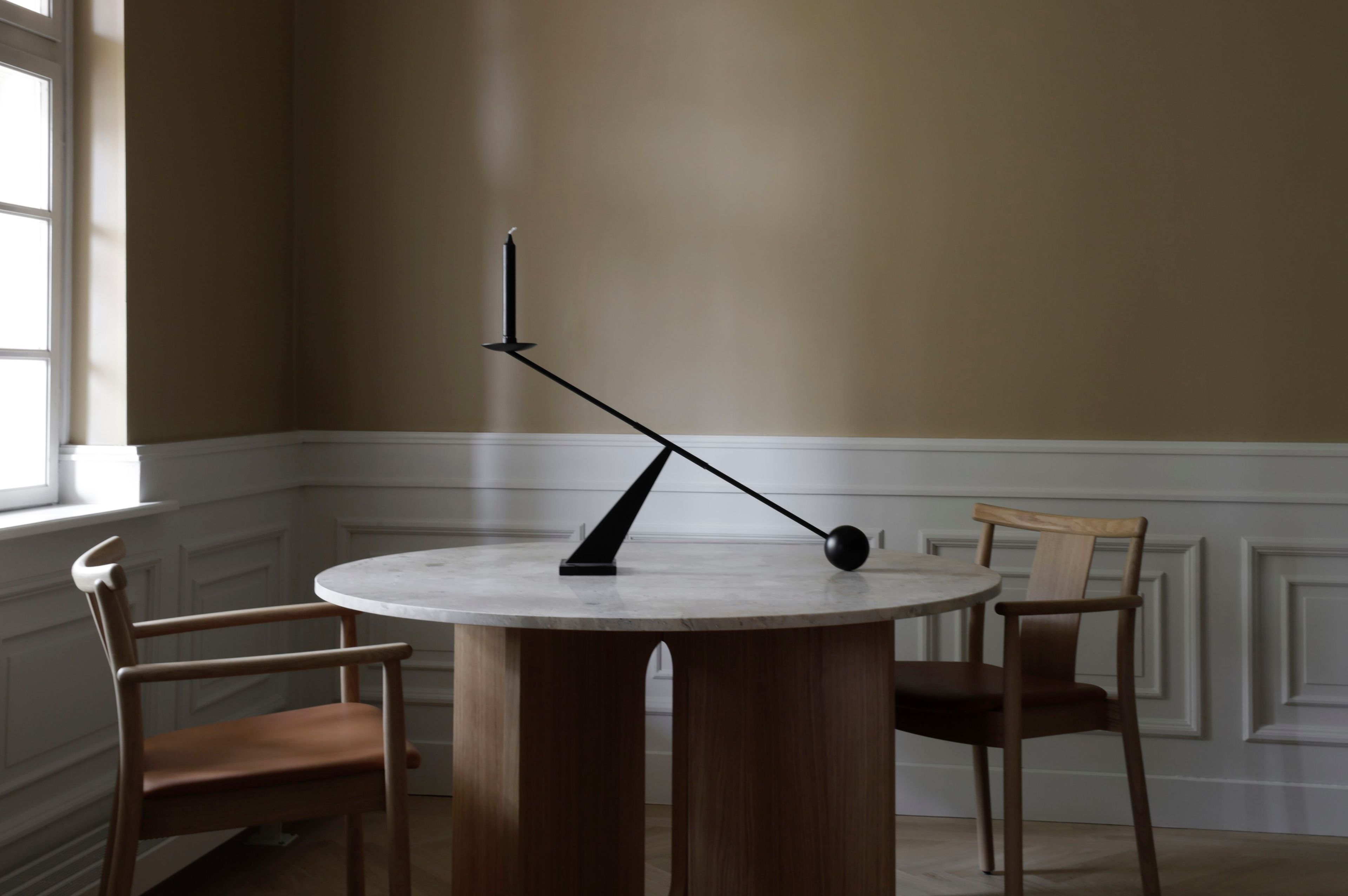 Дубовый стул с подлокотниками Audo Copenhagen Merkur ARCH-00029565 - Вид №9