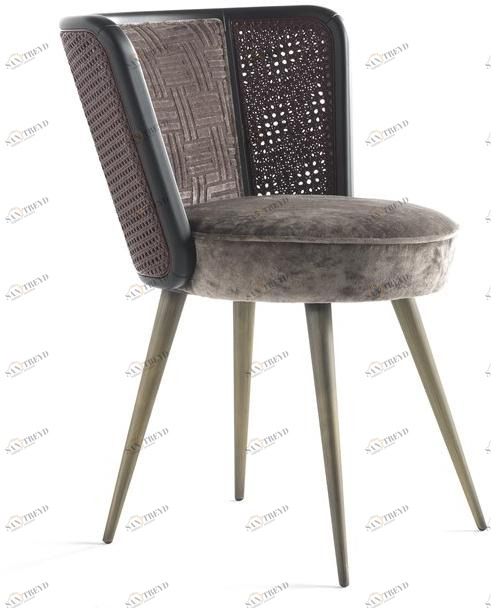 ETRO Home Interiors Мягкое бархатное кресло Caral E.car.131.a