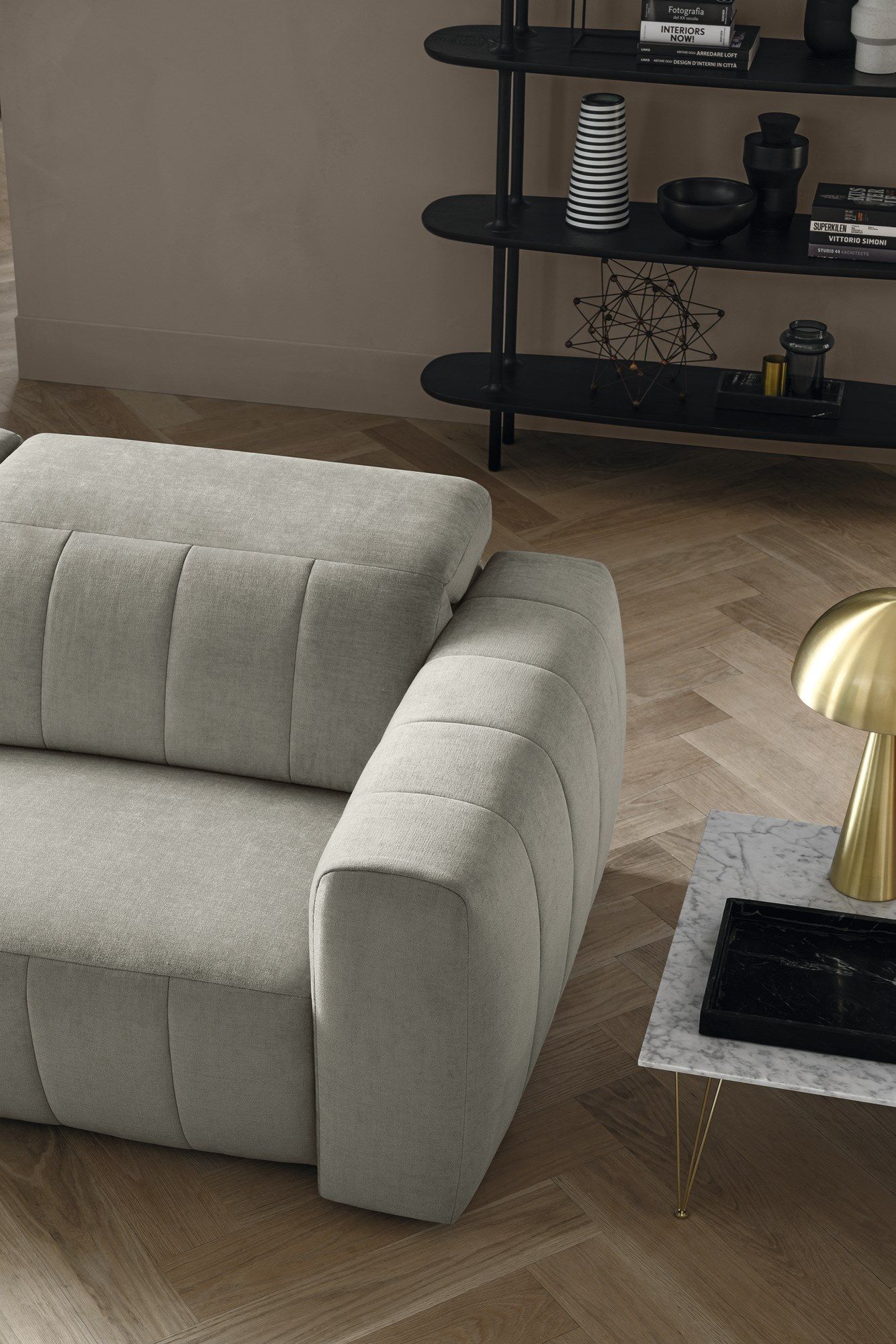 2-местный тканевый диван с подголовником Felis Softliving ARCH-00005249 - Вид №4