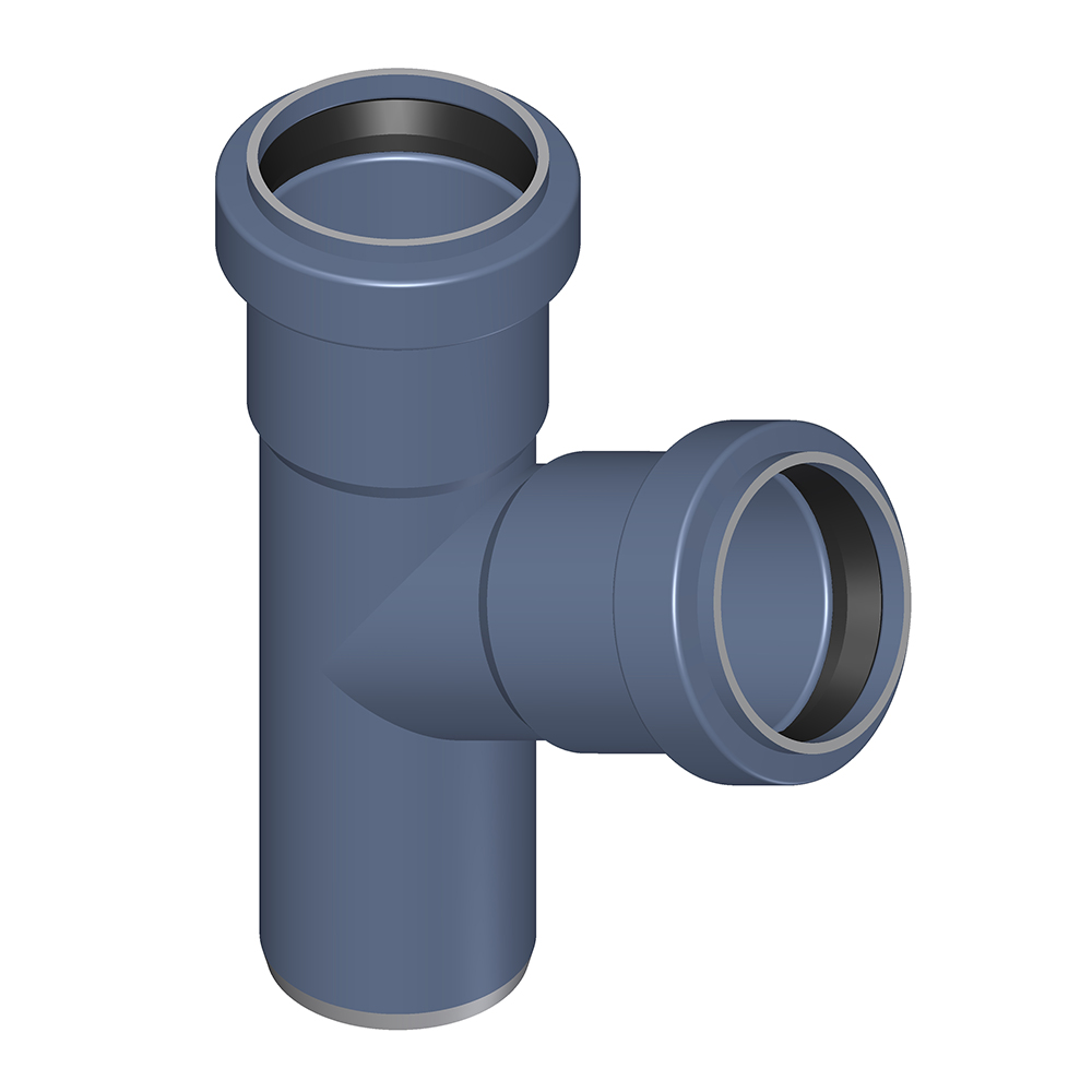 02837 Тройники Tece 