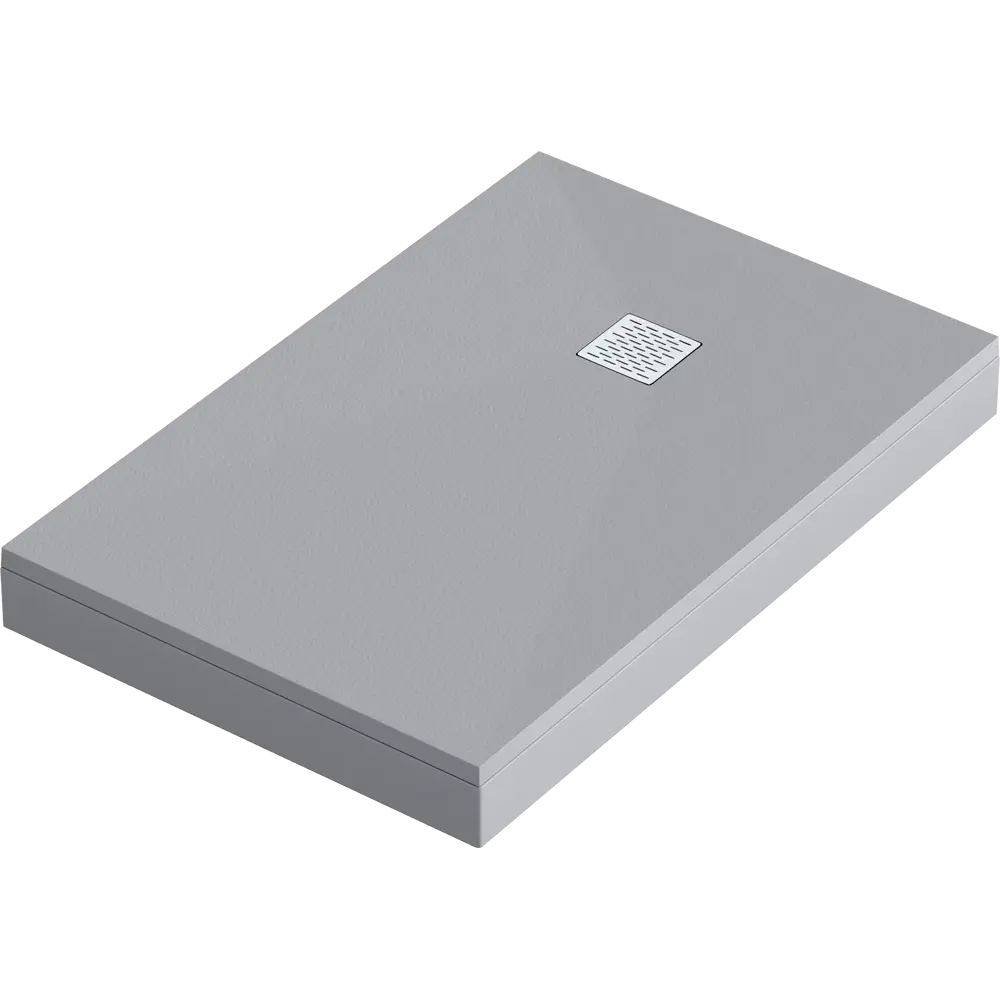 Душевой поддон Keram литьевой мрамор 120x80 см цвет грей 83210766 STLM-2190862 Santreyd Essentia