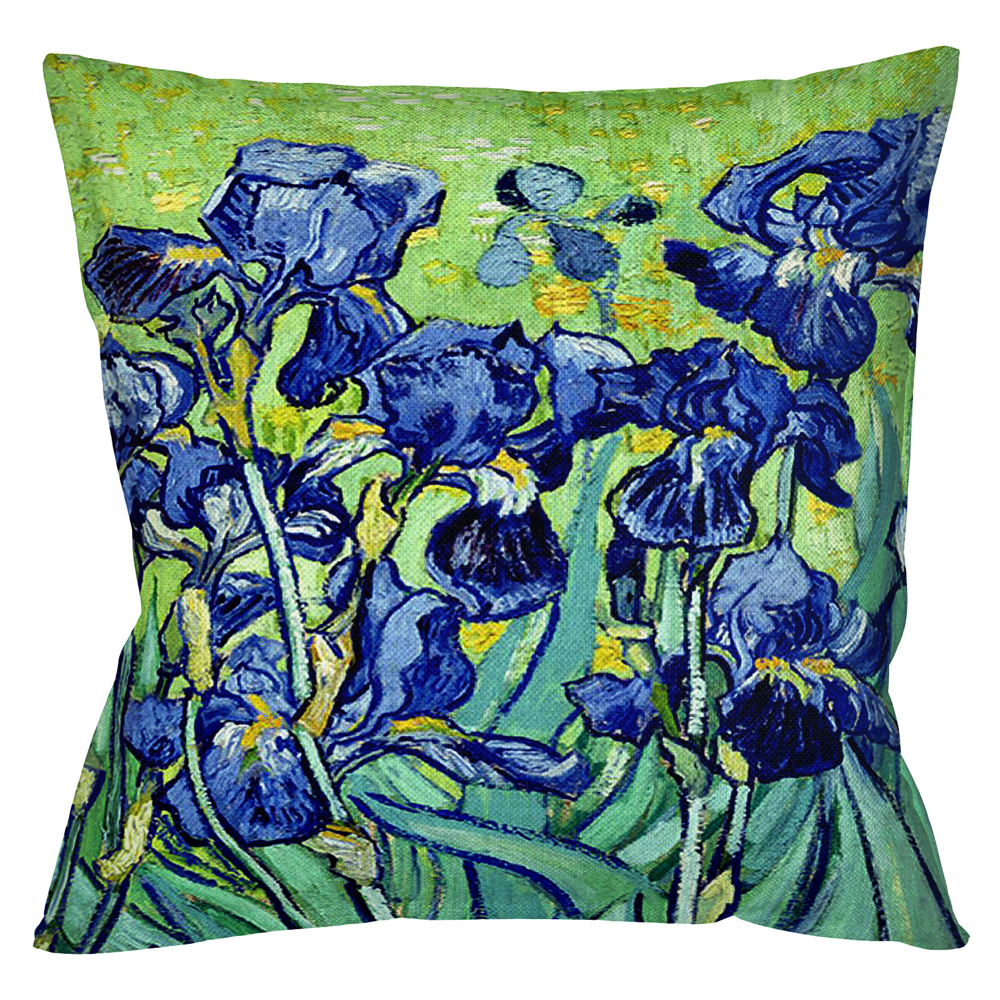 4113120 Арт-подушка «Ирисы», версия 1 Object Desire 