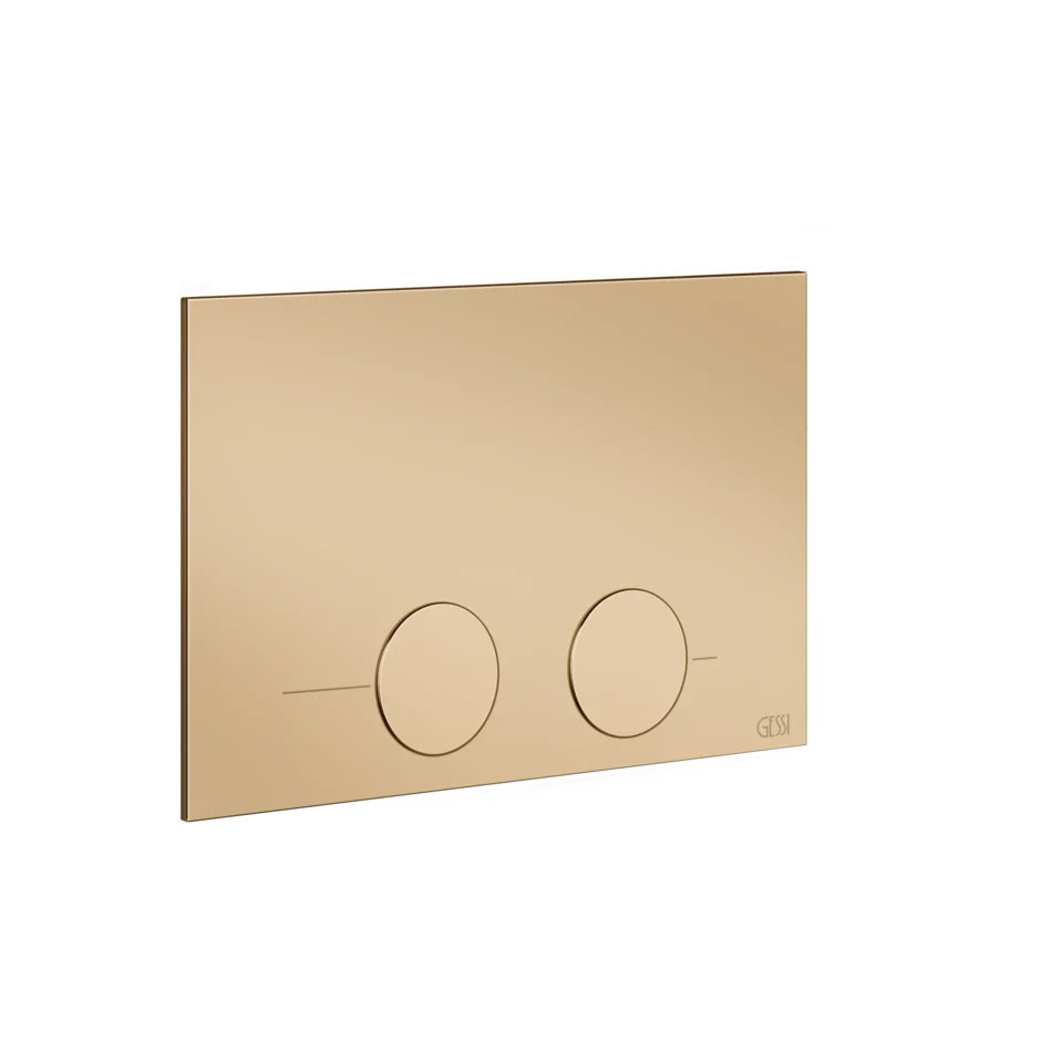 Запорная пластина 54617 735 Gessi Inverso ТЕПЛАЯ БРОНЗА PVD 54617735