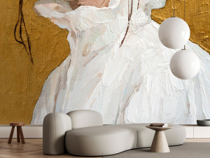 Обои с рисунком с цифровой печатью