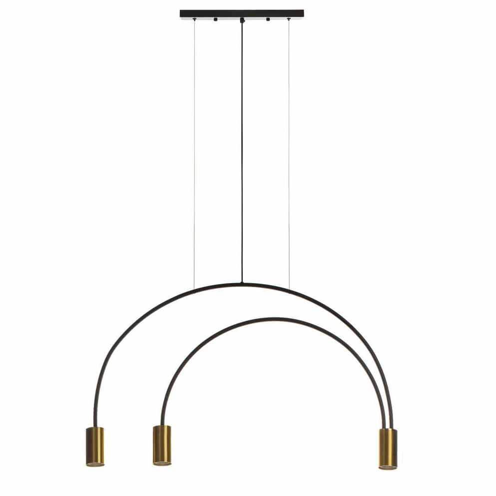 Подвесной светильник металлический черный Volta 5043-3 LOFT IT 5043 00-3890270 Черный  - Вид №2