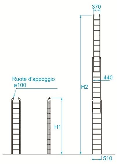 Frigerio Carpenterie Приставная лестница sun-id-1370133 - Вид №9