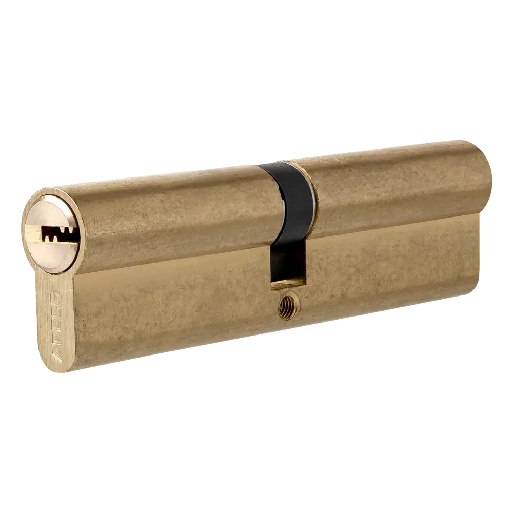 Цилиндр Apecs SM-110-G, 55x55 мм, ключ/ключ, цвет золото ЦИЛИНДР APECS SM-110-G КЛЮЧ-КЛЮЧ STLM-2129768