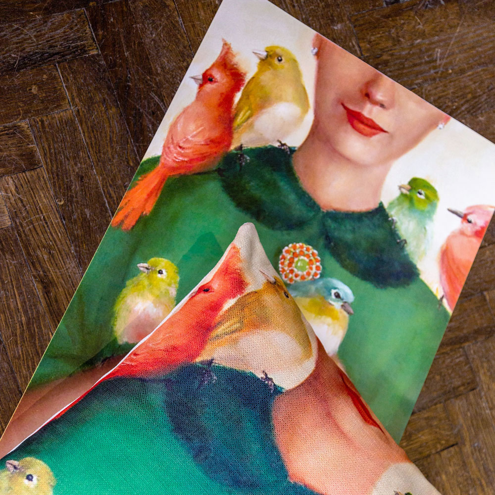 552606128_18 Арт-постер "Птицы счастья" Object Desire  - Вид №1