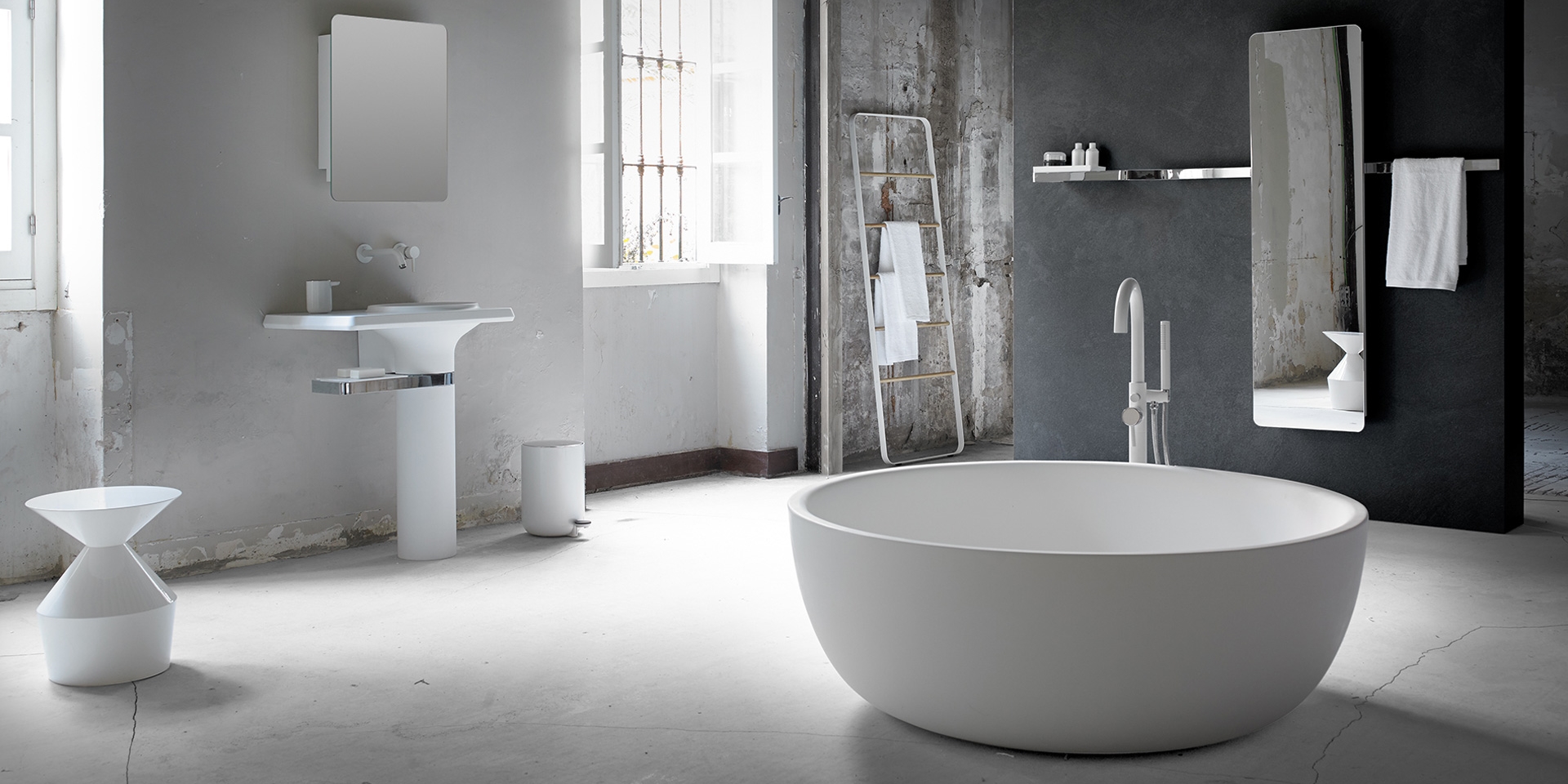 VS001 Напольная раковина стоящая прямоугольная Inbani  - Вид №2