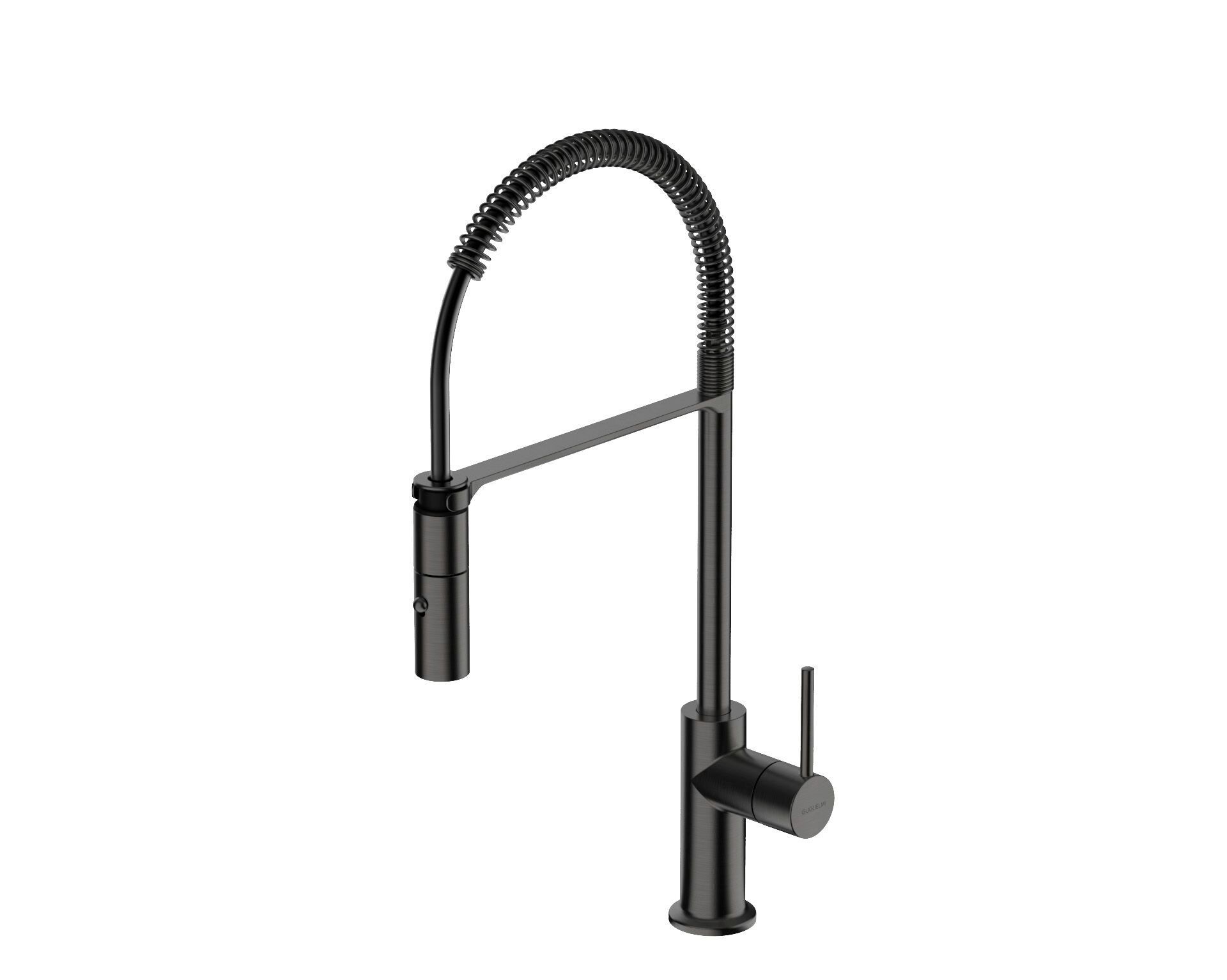 Однорычажный смеситель для кухни с выдвижным ручным душем GUGLIELMI RUBINETTERIE Sprint ARCH-00030603 - Вид №3