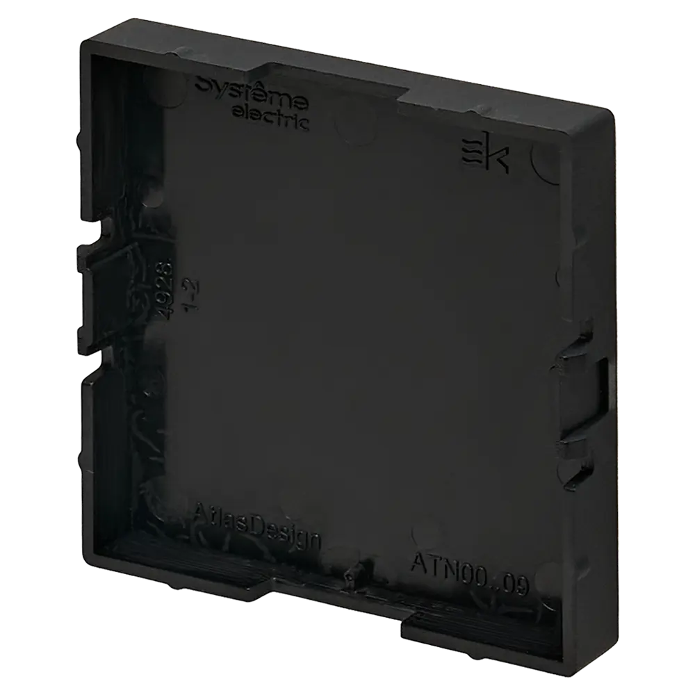 Заглушка Systeme Electric AtlasDesign 56.2 мм цвет базальт STLM-2043638 - Вид №2