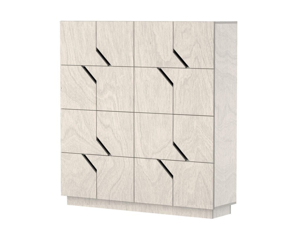 Березовый шкаф с распашными дверцами Radis Лабиринт ARCH-00104291 - Вид №4