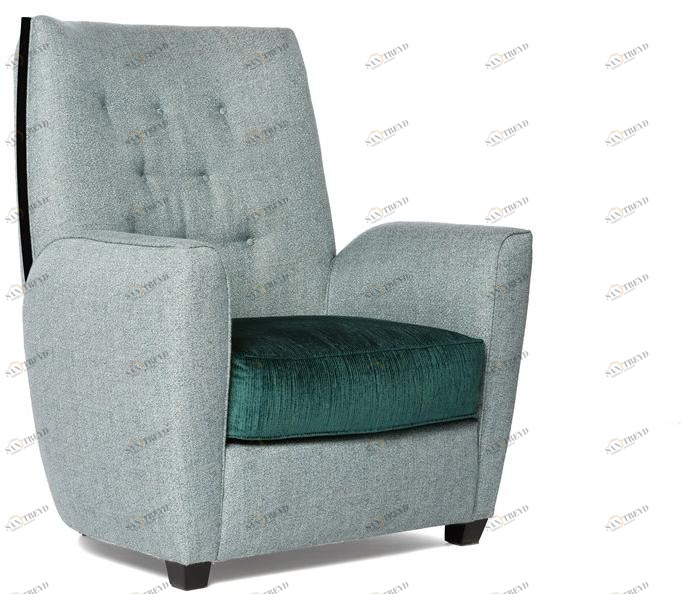 Bellotti Ezio Кресло из мягкой ткани с подлокотниками Delfi 2018-01