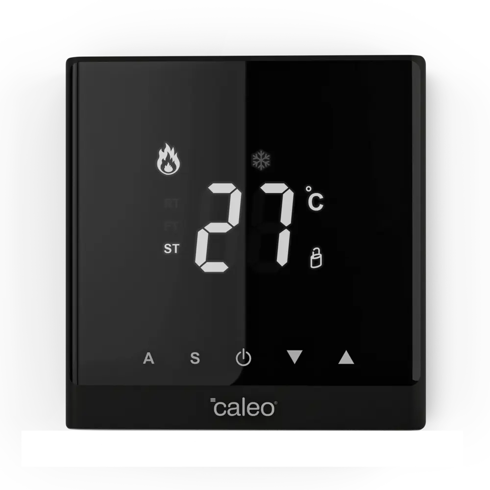 CALEO C732 - Цифровой терморегулятор для теплого пола черный 86480623 STLM-0069097