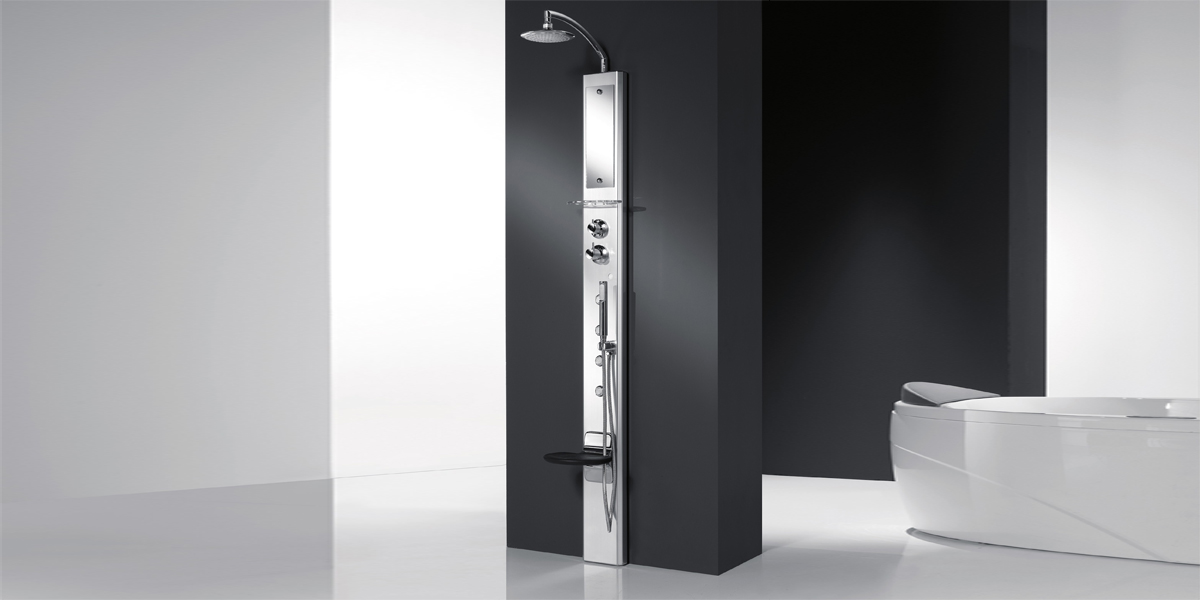 Novellini. Стульчик для душевой черного цвета округлый ACCESSORIES Accesories SED01FMH - Вид №1