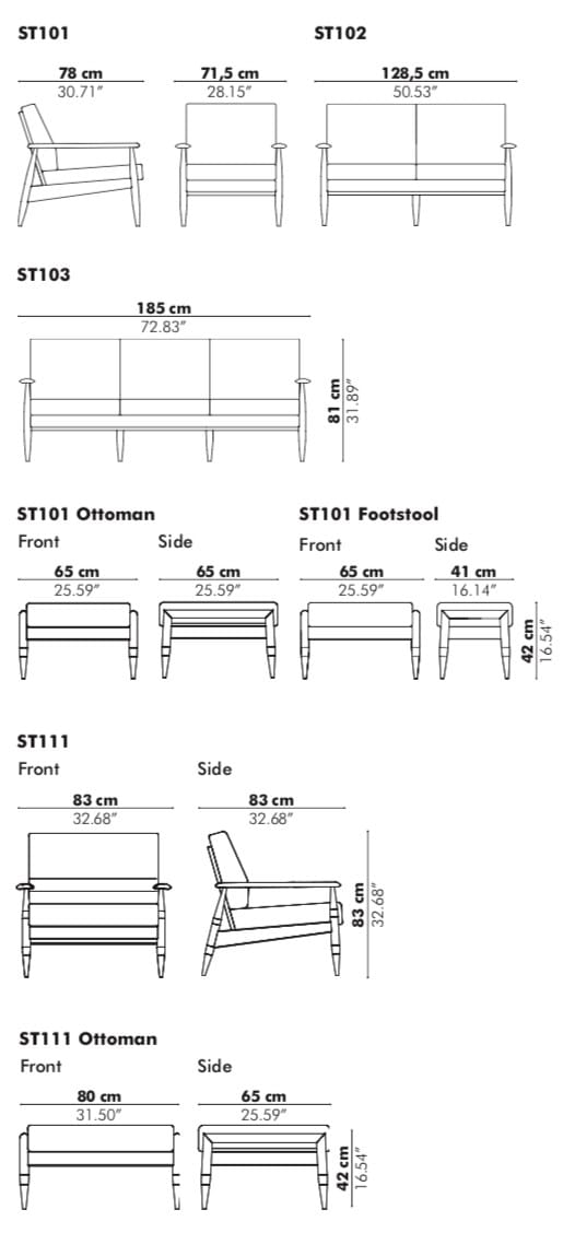 Тканевое кресло с подлокотниками BuzziSpace BuzziNordic ARCH-00119679 - Вид №5
